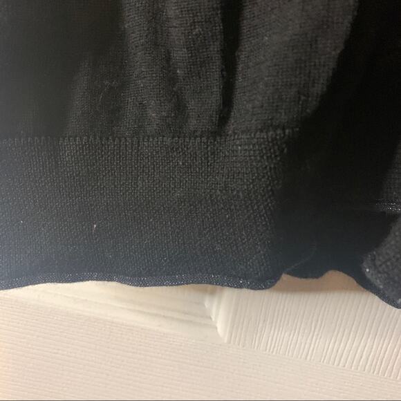 Boden Black Cardigan Lightweight Sparkle Sweater US 12 - Picture 5 of 10